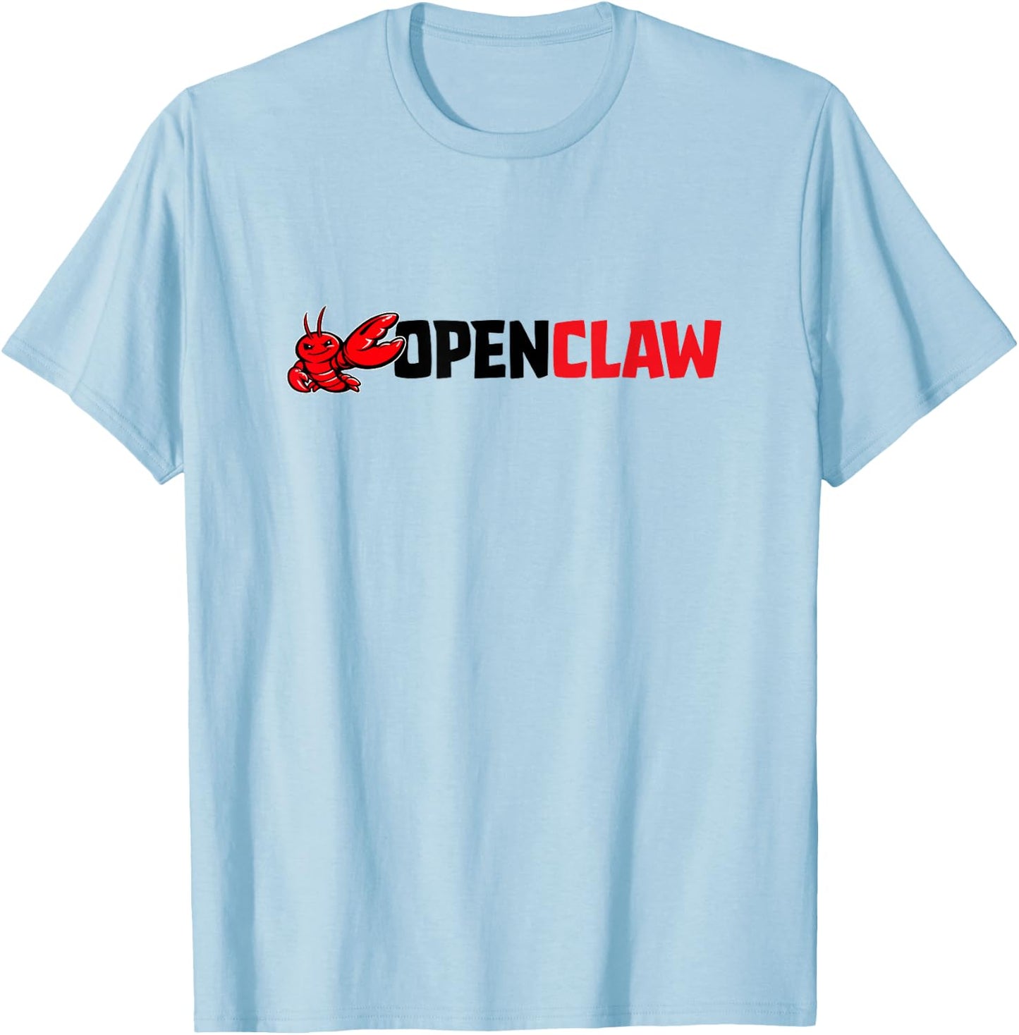 OpenClaw Logo T-Shirt - T-Shirt | Light Blue