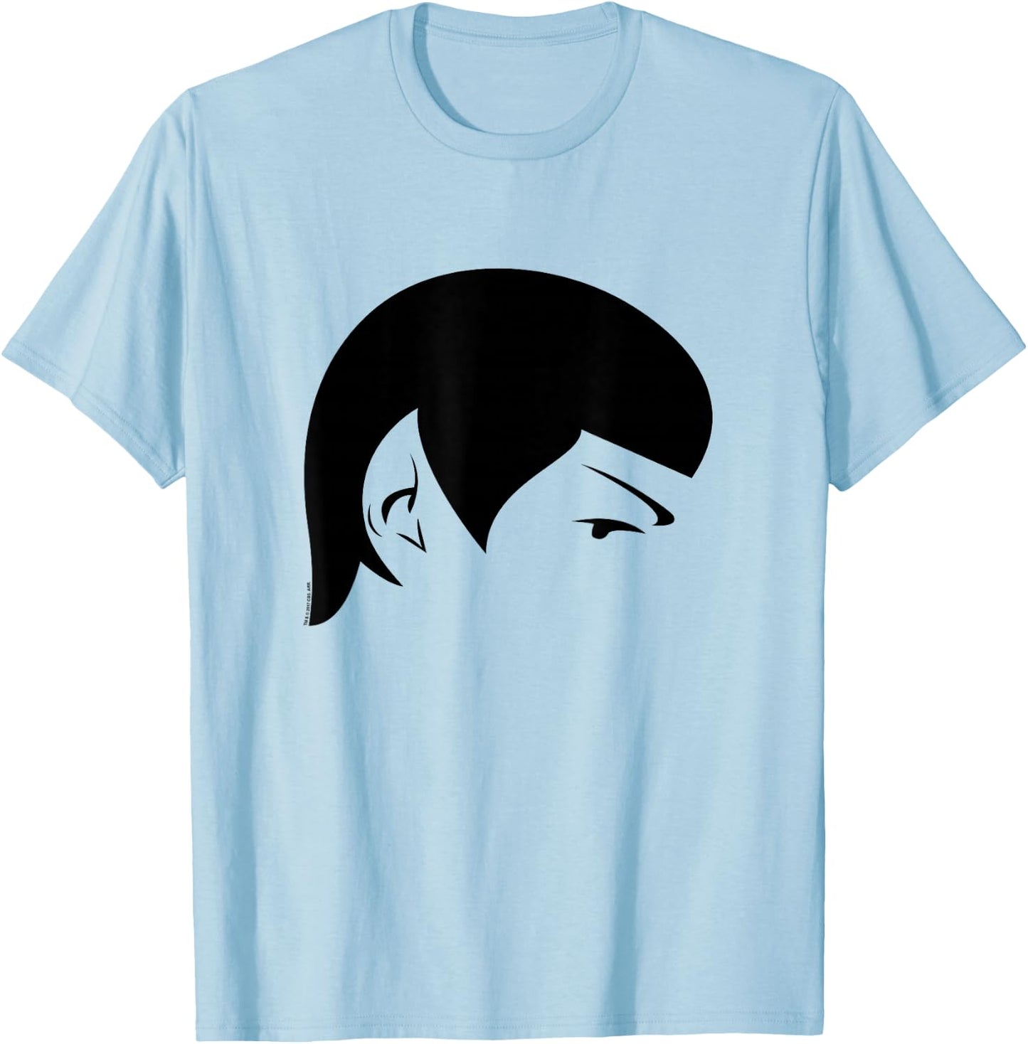 Star Trek Spock Outline T-Shirt - T-Shirt | Light Blue