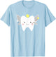 Cute Tooth Fairy Shirt - Dental for Kids and Toddlers T-Shirt - T-Shirt | Light Blue