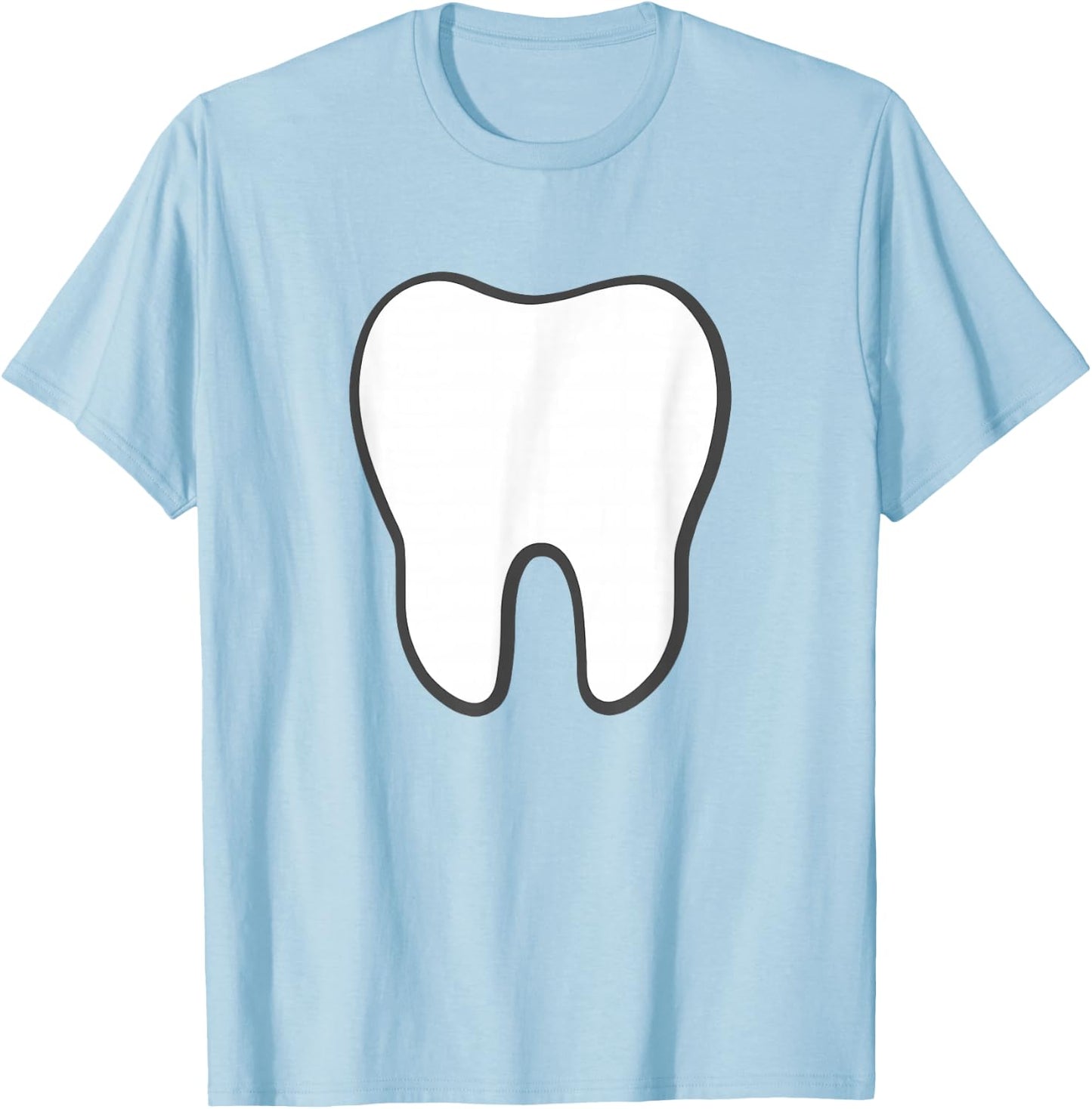 Tooth Fairy Halloween Tooth Molar Costume Idea T-Shirt - T-Shirt | Light Blue