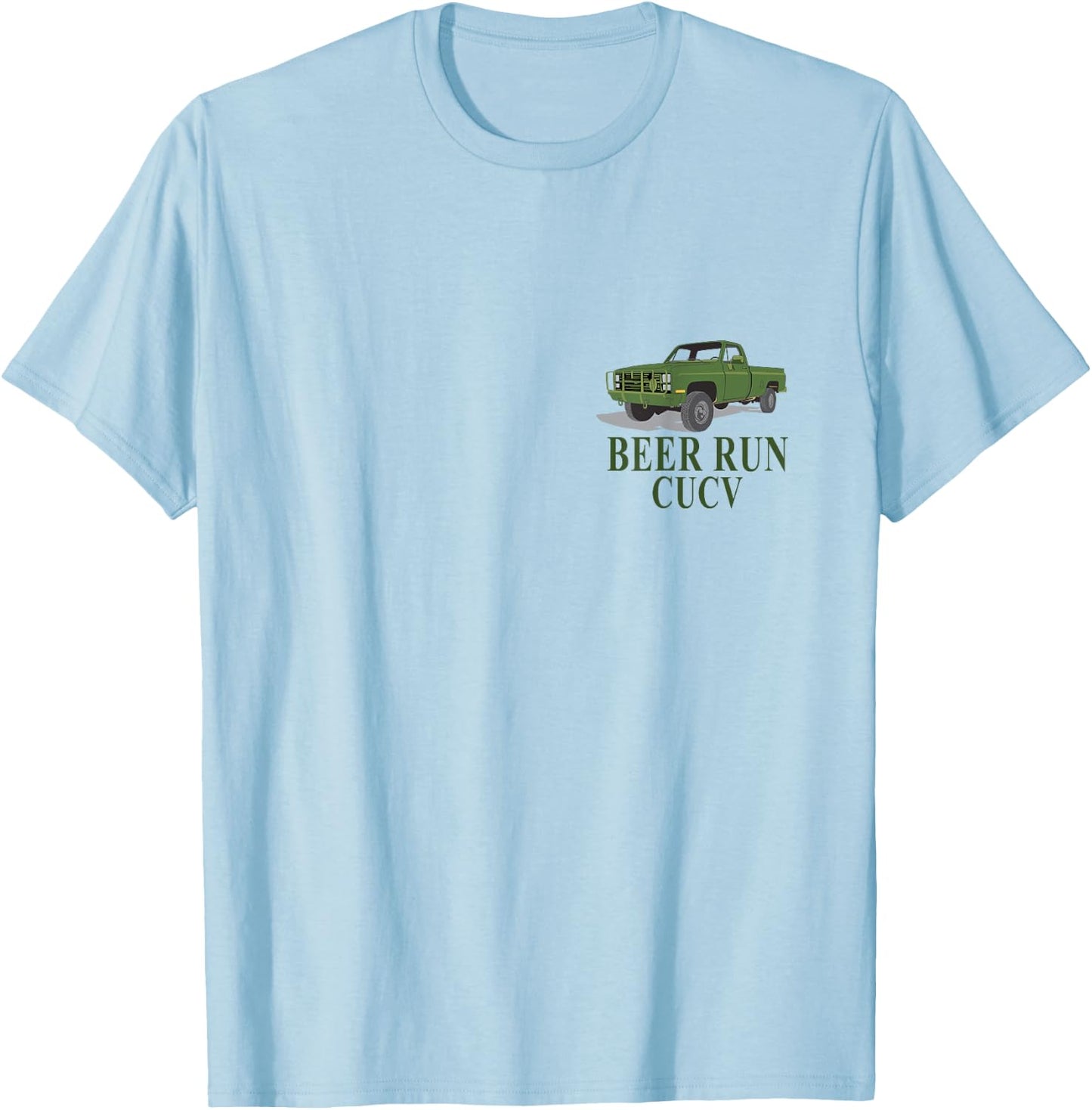 Beer Run Cucv T-Shirt - T-Shirt | Light Blue