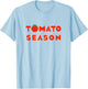 Tomato Season Funny Tomato Gardening Vegetables Farmer T-Shirt - T-Shirt | Light Blue