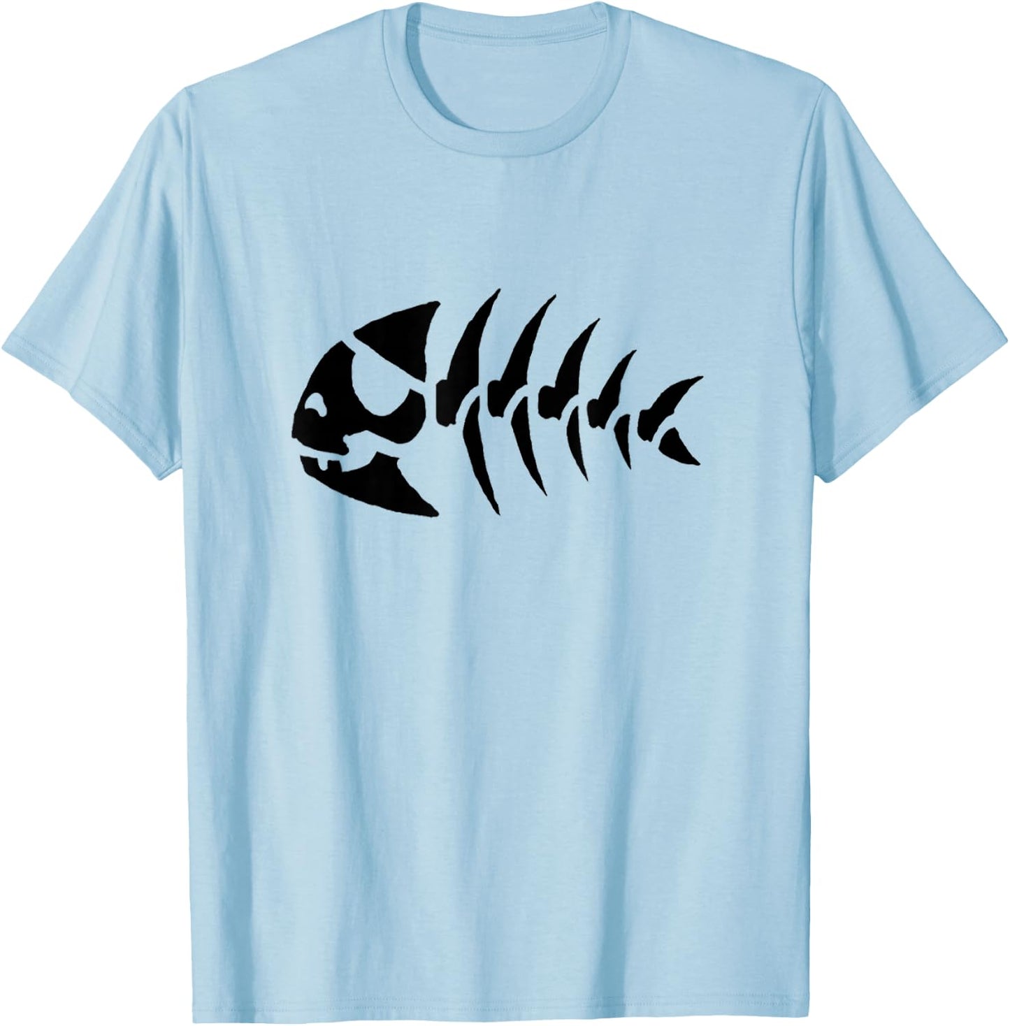 Funny Pirate Fish Flying Spaghetti Monster Gift T-Shirt - T-Shirt | Light Blue