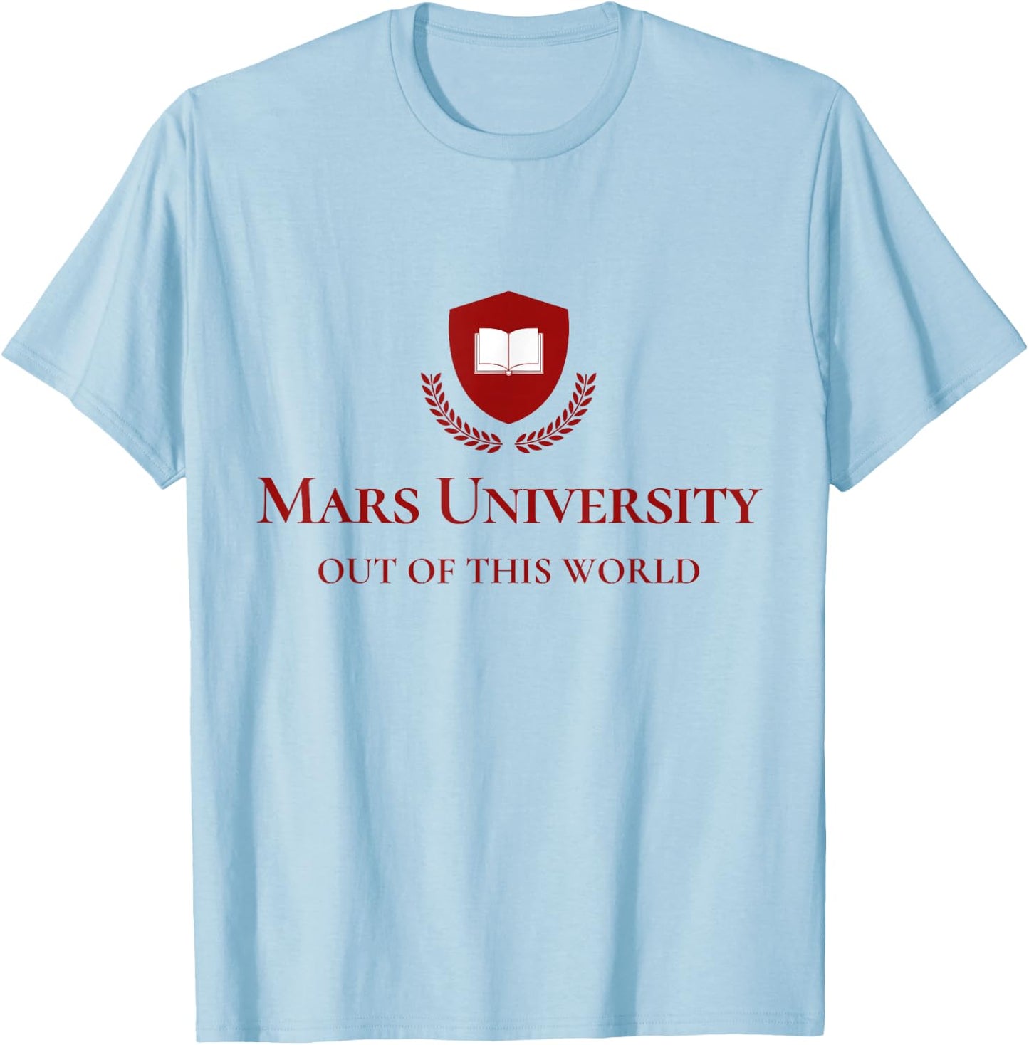 Mars University | Mars Athletics | Occupy Mars T-Shirt - T-Shirt | Light Blue