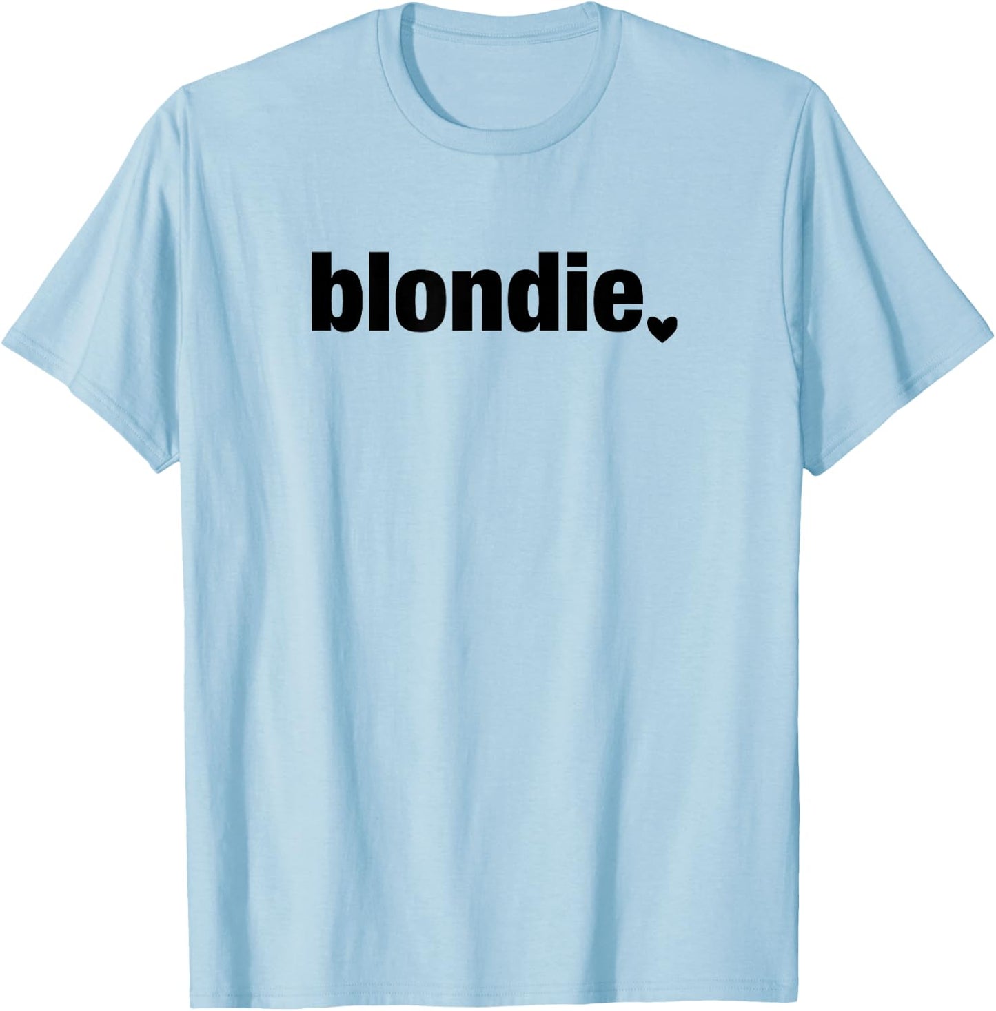 Blondie , Blondie and Brownie BFF Shirts T-Shirt - T-Shirt | Light Blue