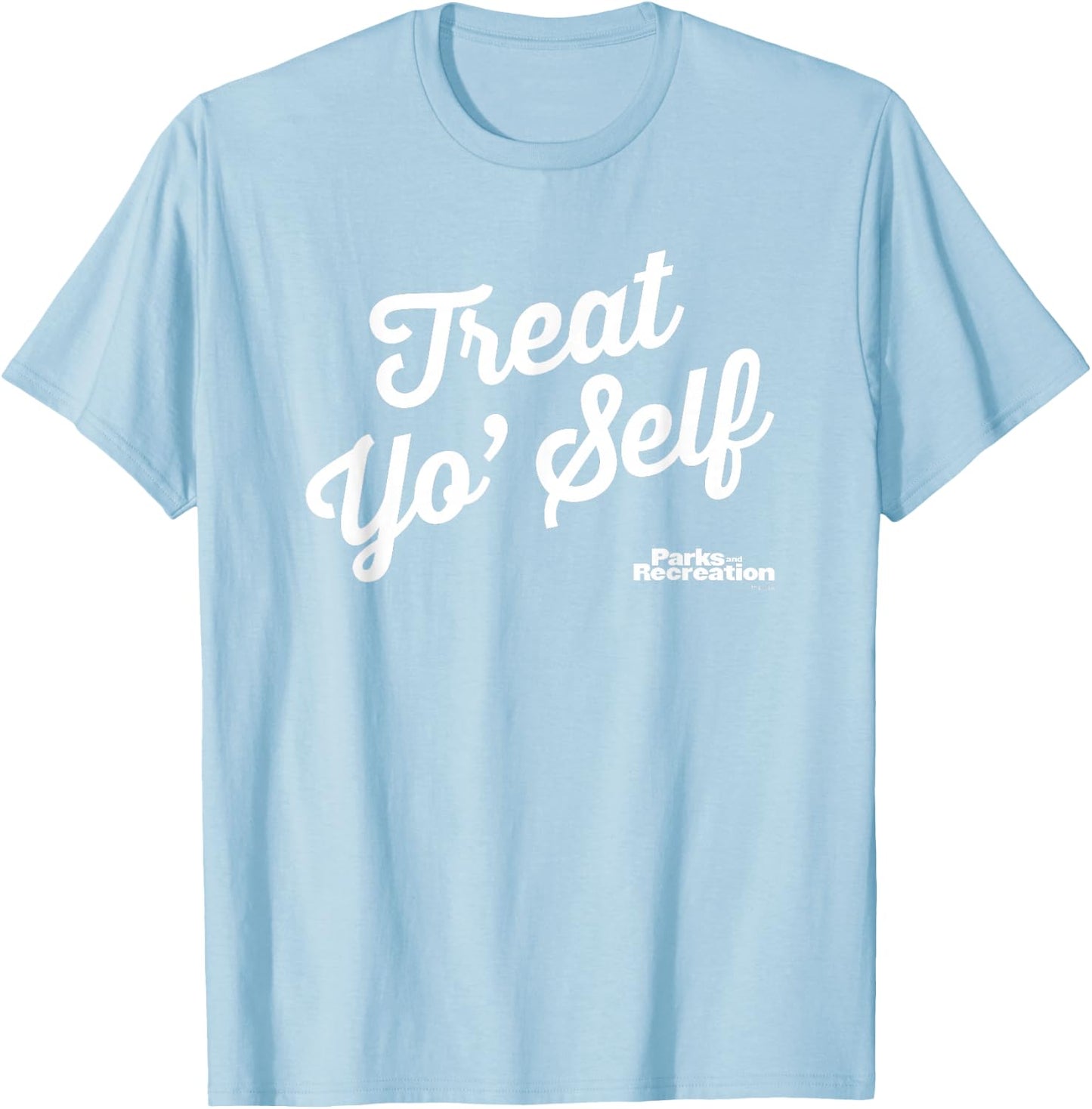 Parks and Recreation Treat Yo' Self St. Paddy's Day T-Shirt - T-Shirt | Light Blue