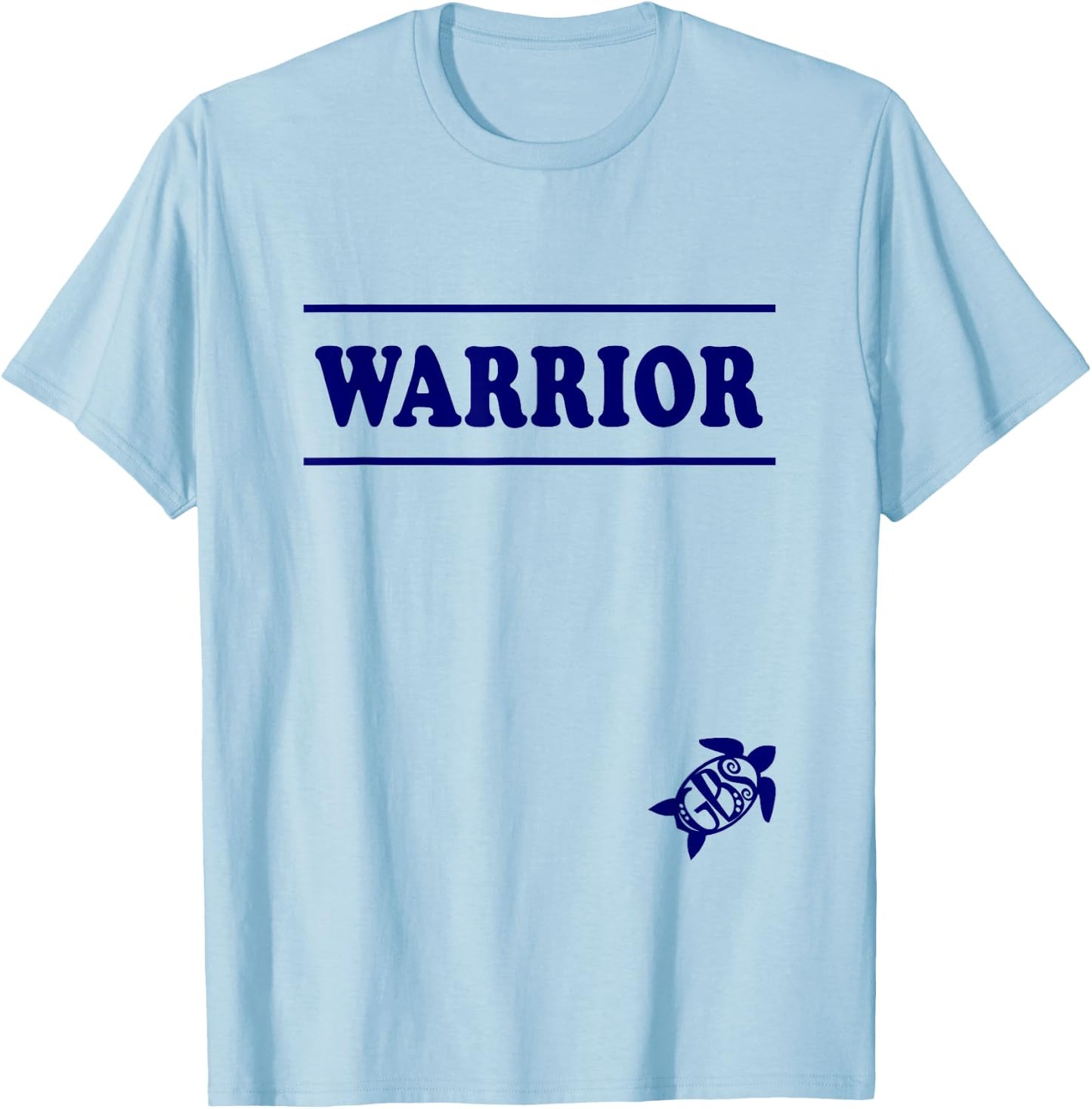 GBS WARRIOR turtle Guillain Barre Syndrome survivor support T-Shirt - T-Shirt | Light Blue