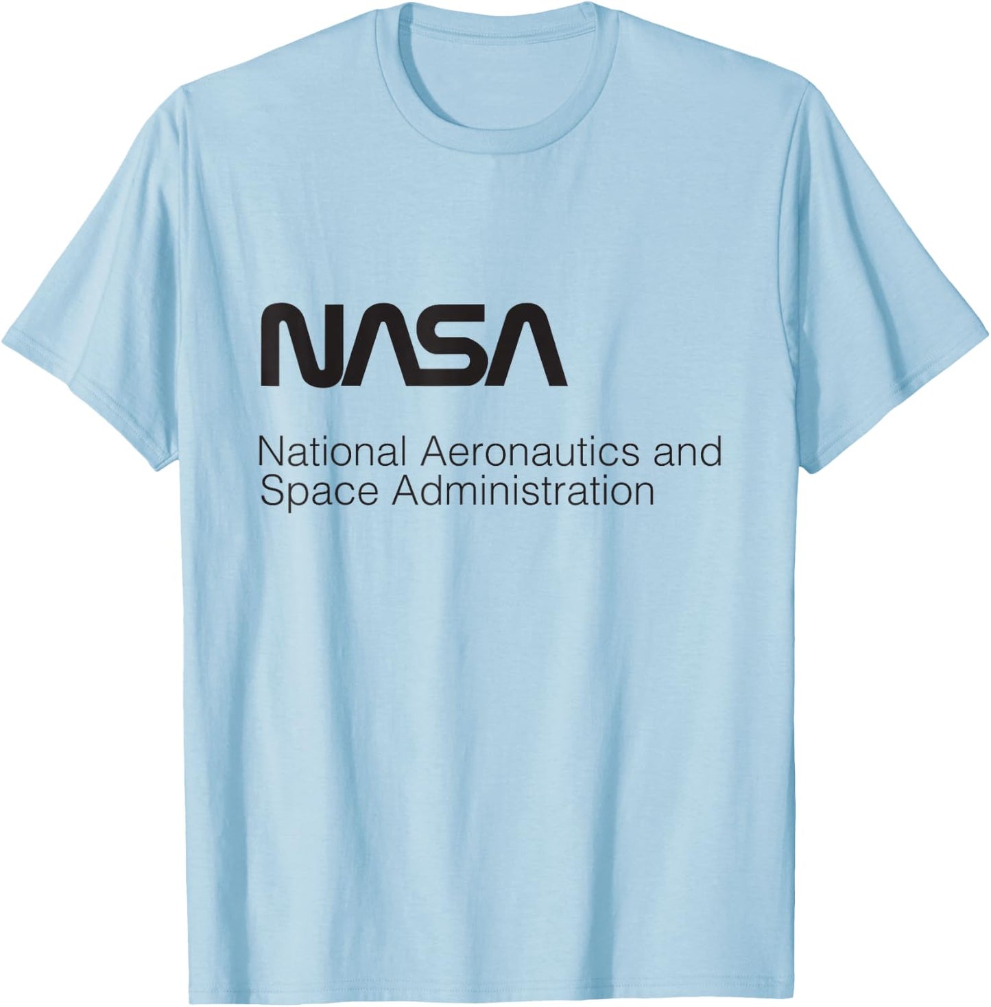 NASA National Aeronautics And Space Administration T-Shirt - T-Shirt | Light Blue