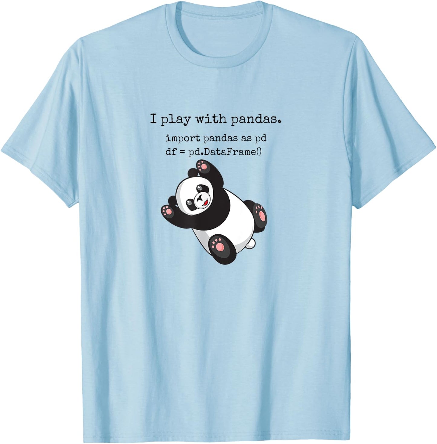 Funny Python Programming Gift computer programmers T-Shirt - T-Shirt | Light Blue
