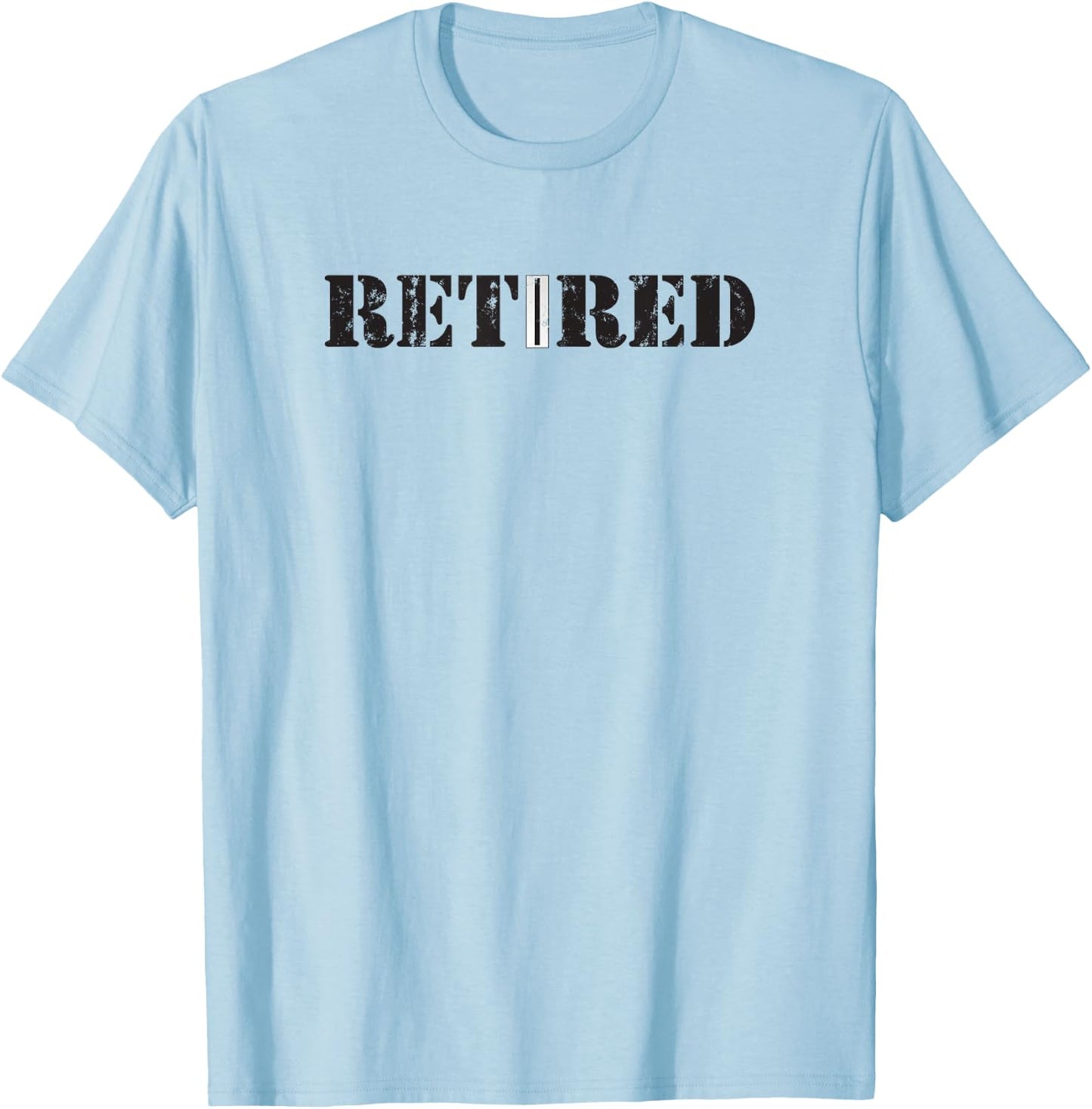 US Army CW5 Retired Eagle Rising Shirt T-Shirt - T-Shirt | Light Blue