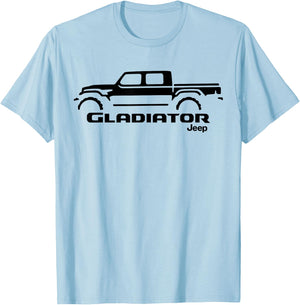 Jeep Gladiator T-Shirt - T-Shirt | Light Blue