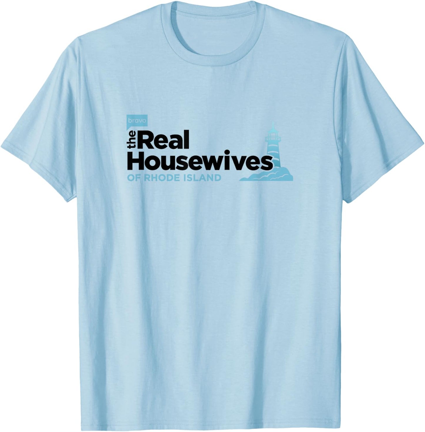 Real Housewives of Rhode Island Officially Licensed T-Shirt - T-Shirt | Light Blue
