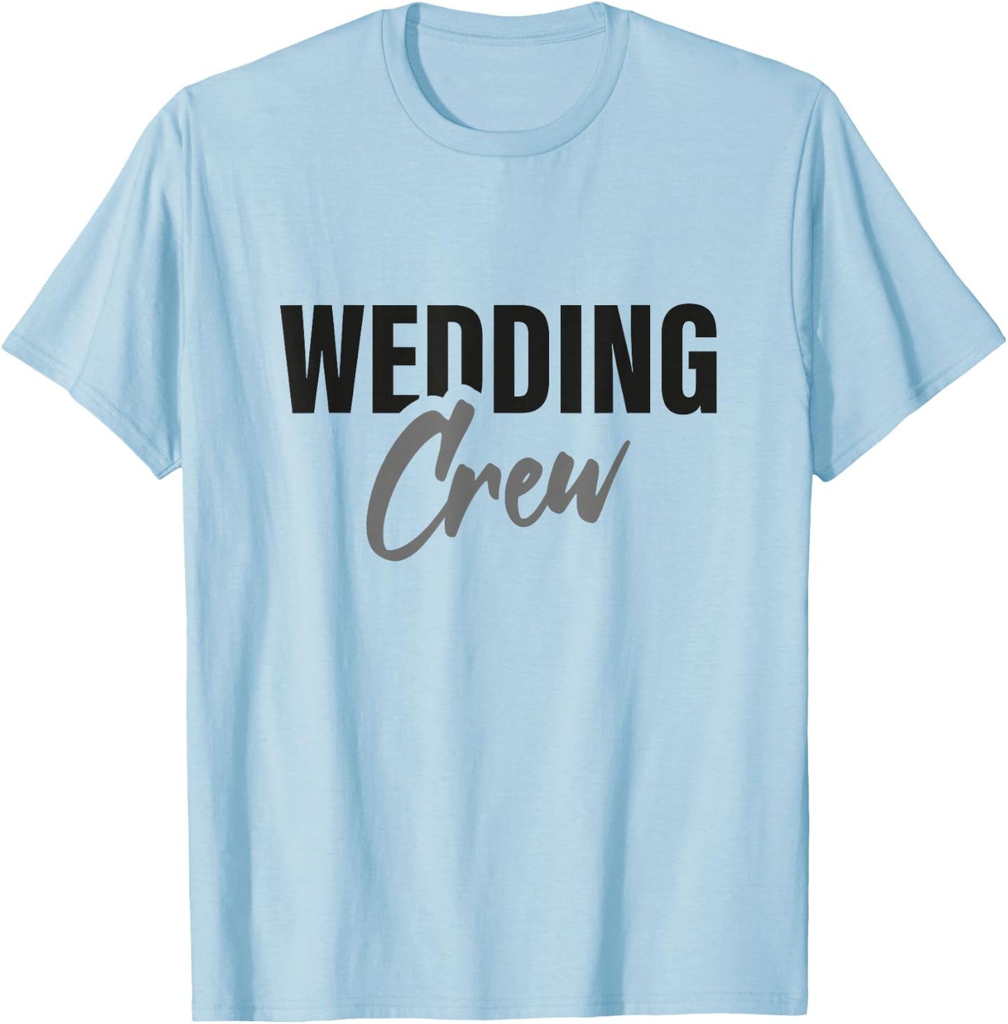 Wedding Crew T-Shirt - T-Shirt | Light Blue