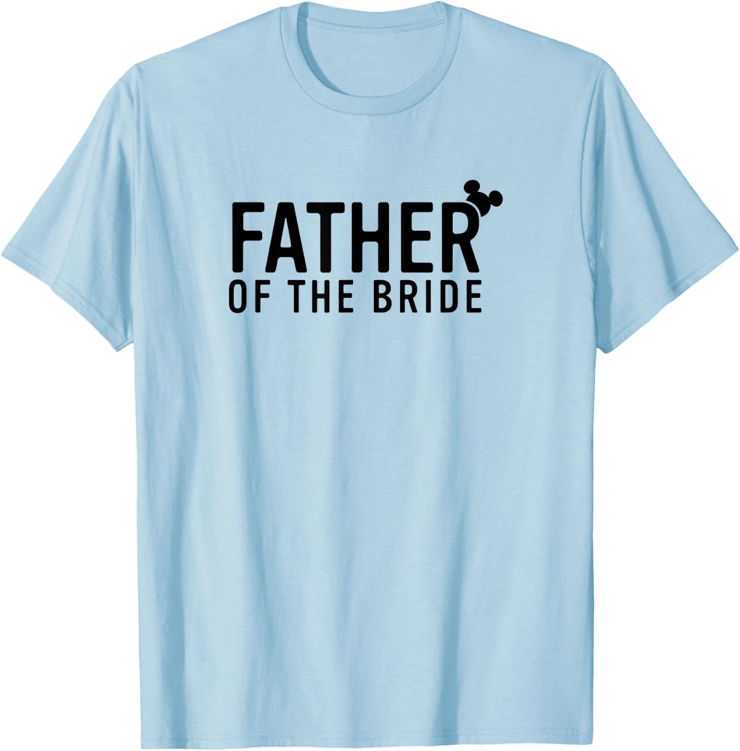Disney Mickey And Friends Father Of The Bride T-Shirt - T-Shirt | Light Blue