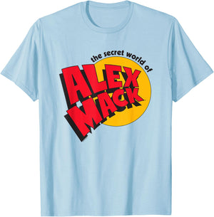 The Secret World of Alex Mack Logo T-Shirt - T-Shirt | Light Blue