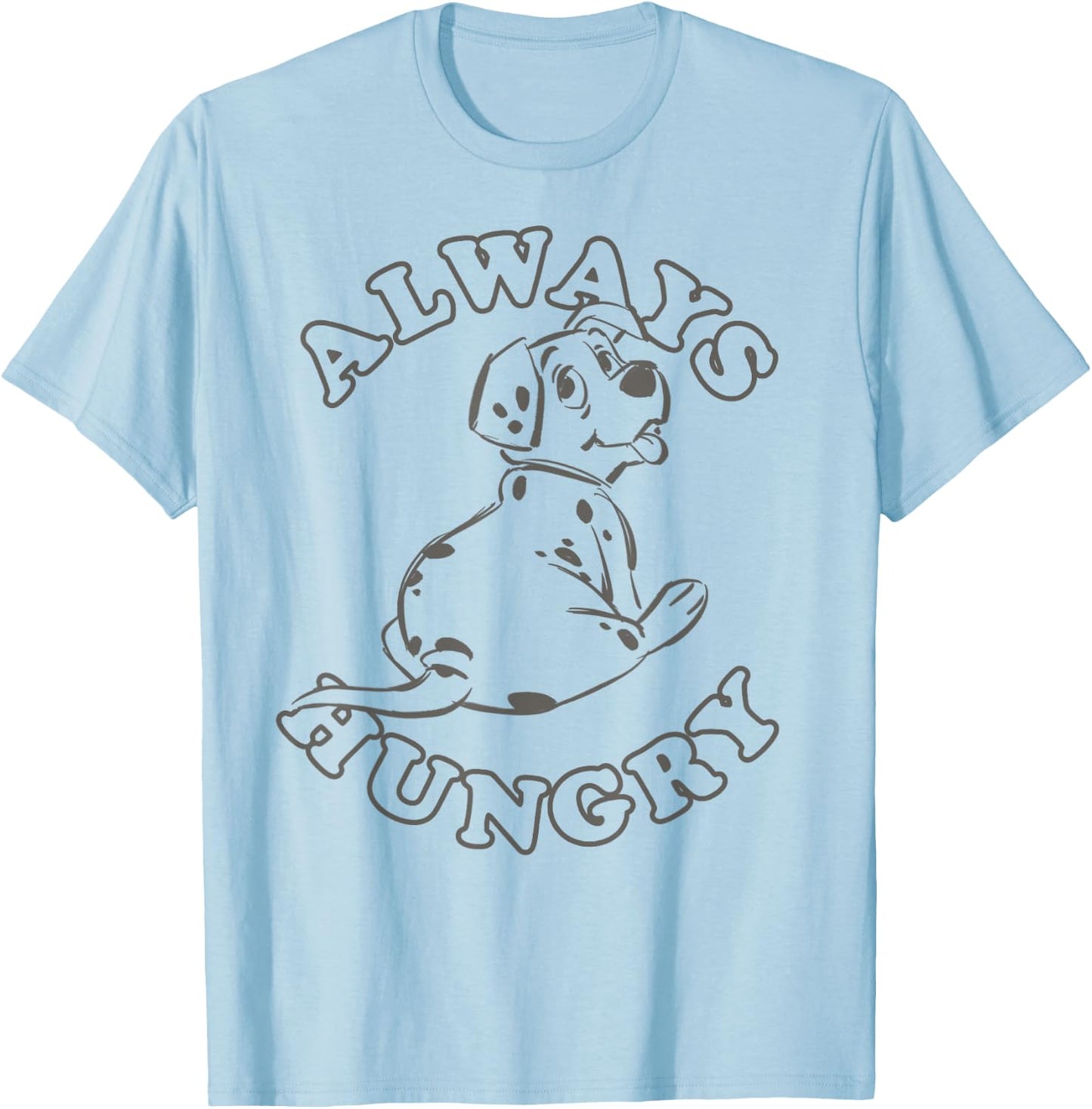 Disney 101 Dalmatians Rolly Always Hungry T-Shirt - T-Shirt | Light Blue