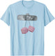 Grease - Sandy in the Rear View T-Shirt - T-Shirt | Light Blue
