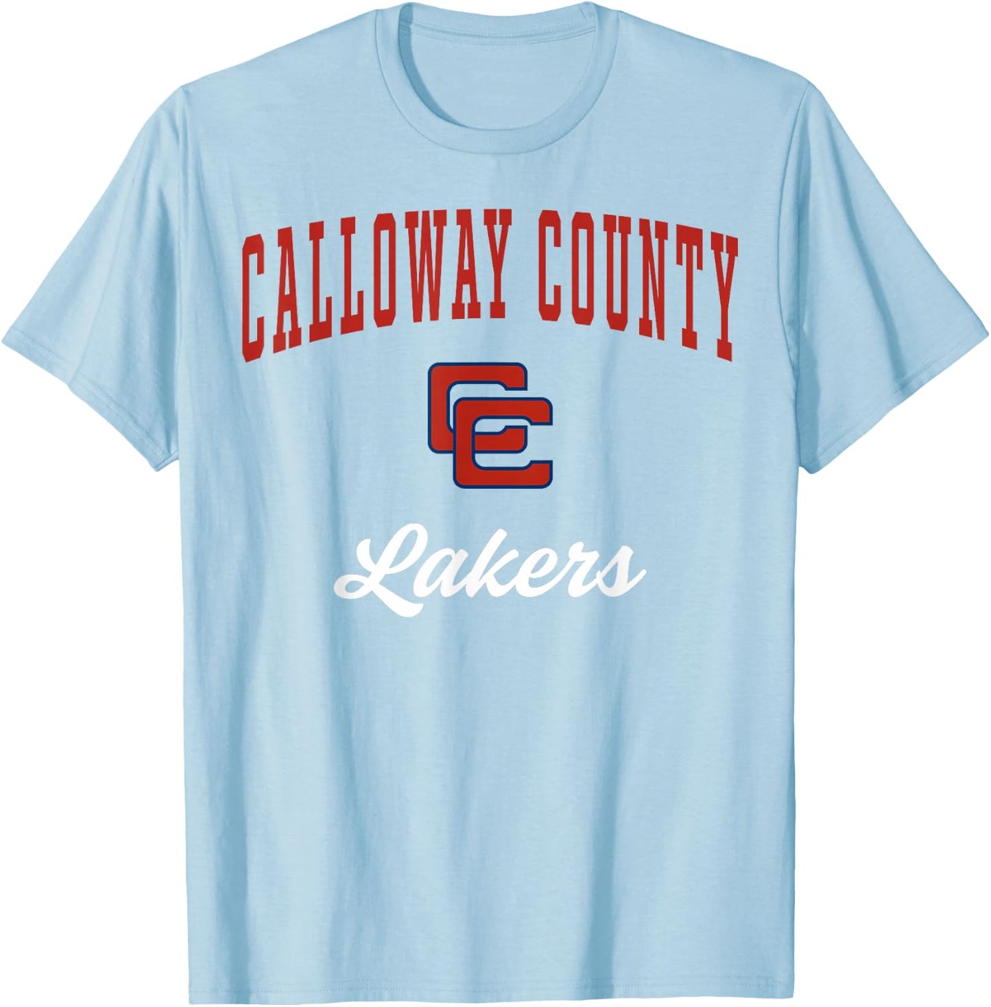 Calloway County High School Lakers C3 T-Shirt - T-Shirt | Light Blue