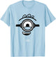 Minions James Big Face Costume Graphic T-Shirt - T-Shirt | Light Blue