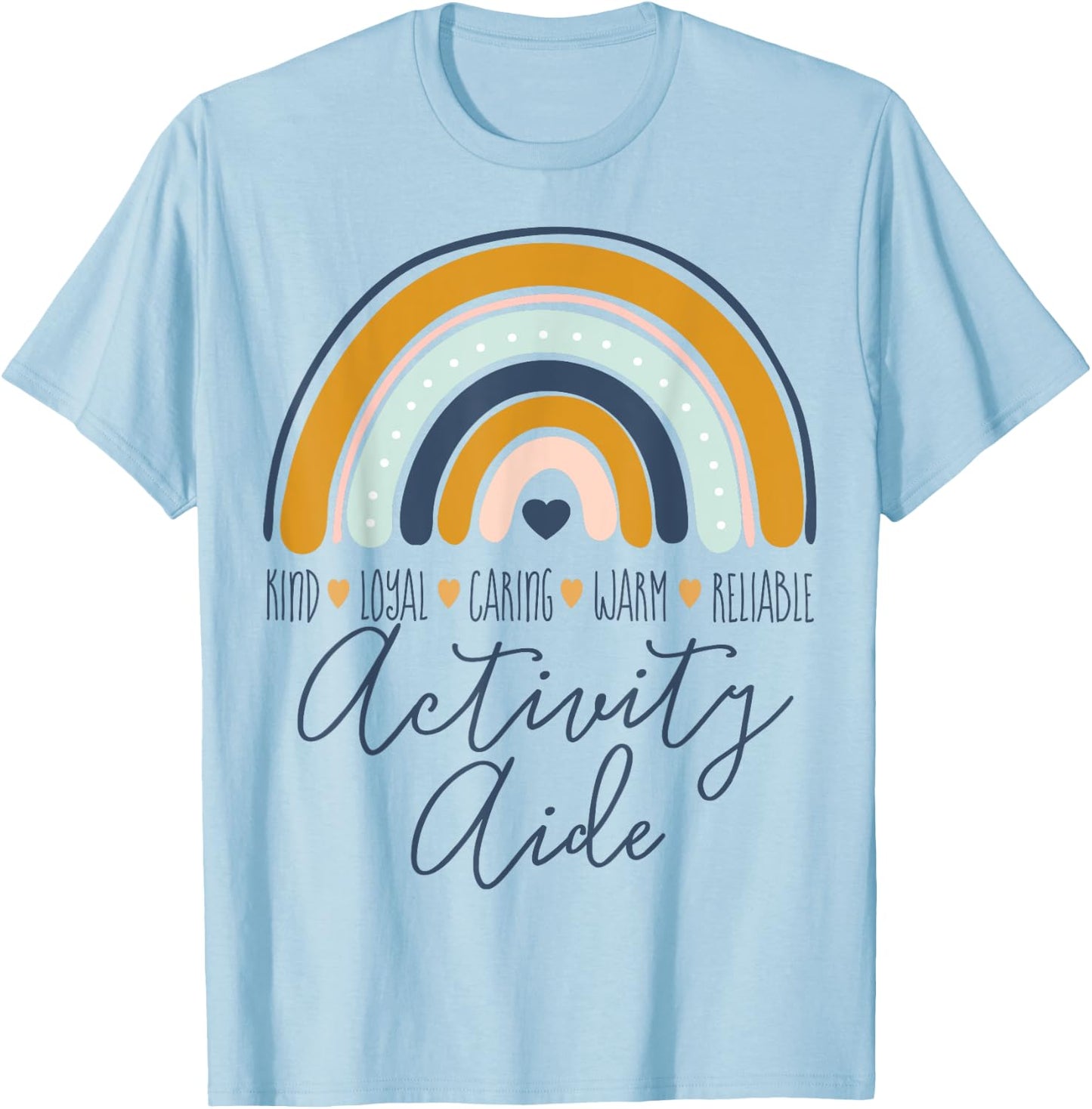 Awesome Activity Aide Activity Professionals Week Squad T-Shirt - T-Shirt | Light Blue