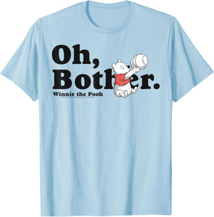Disney Winnie The Pooh Oh Bother T-Shirt - T-Shirt | Light Blue