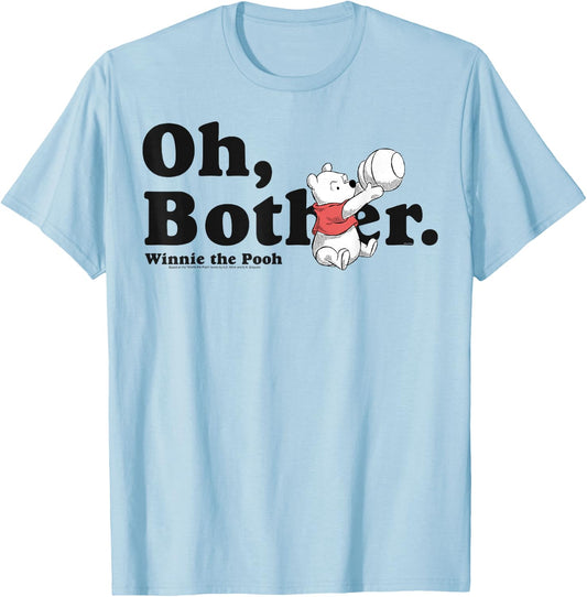 Disney Winnie The Pooh Oh Bother T-Shirt - T-Shirt | Light Blue