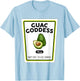 Halloween Matching Costume Guacamole Goddess Bottle Label T-Shirt - T-Shirt | Light Blue