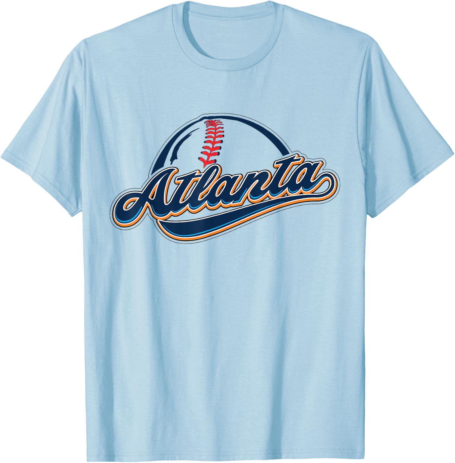 Atlanta 2022 - Baseball Lovers T-Shirt - T-Shirt | Light Blue