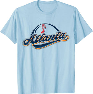 Atlanta 2022 - Baseball Lovers T-Shirt - T-Shirt | Light Blue