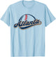 Atlanta 2022 - Baseball Lovers T-Shirt - T-Shirt | Light Blue