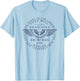 Soar On Wings Like Eagles Christian T-Shirt - T-Shirt | Light Blue