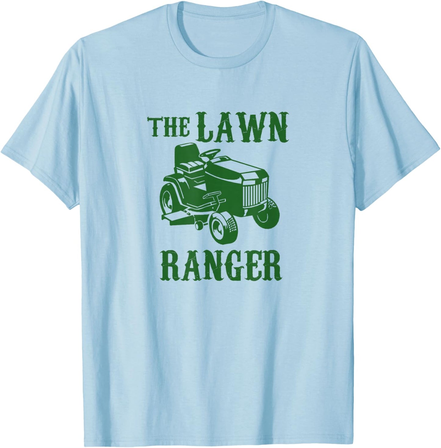 The Lawn Ranger Lawnmower T-Shirt - T-Shirt | Light Blue
