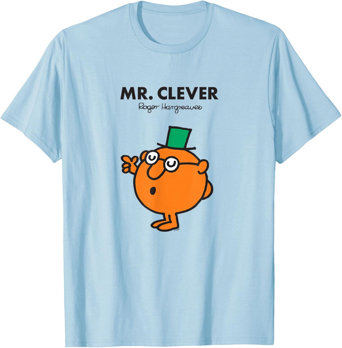 Mr. Men Mr. Clever T-Shirt - T-Shirt | Light Blue