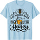 She work hard for the honey white - bee halloween costume T-Shirt - T-Shirt | Light Blue
