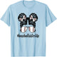 Proud Baseball Sister Of A Baseball Player Little Sis T-Shirt - T-Shirt | Light Blue