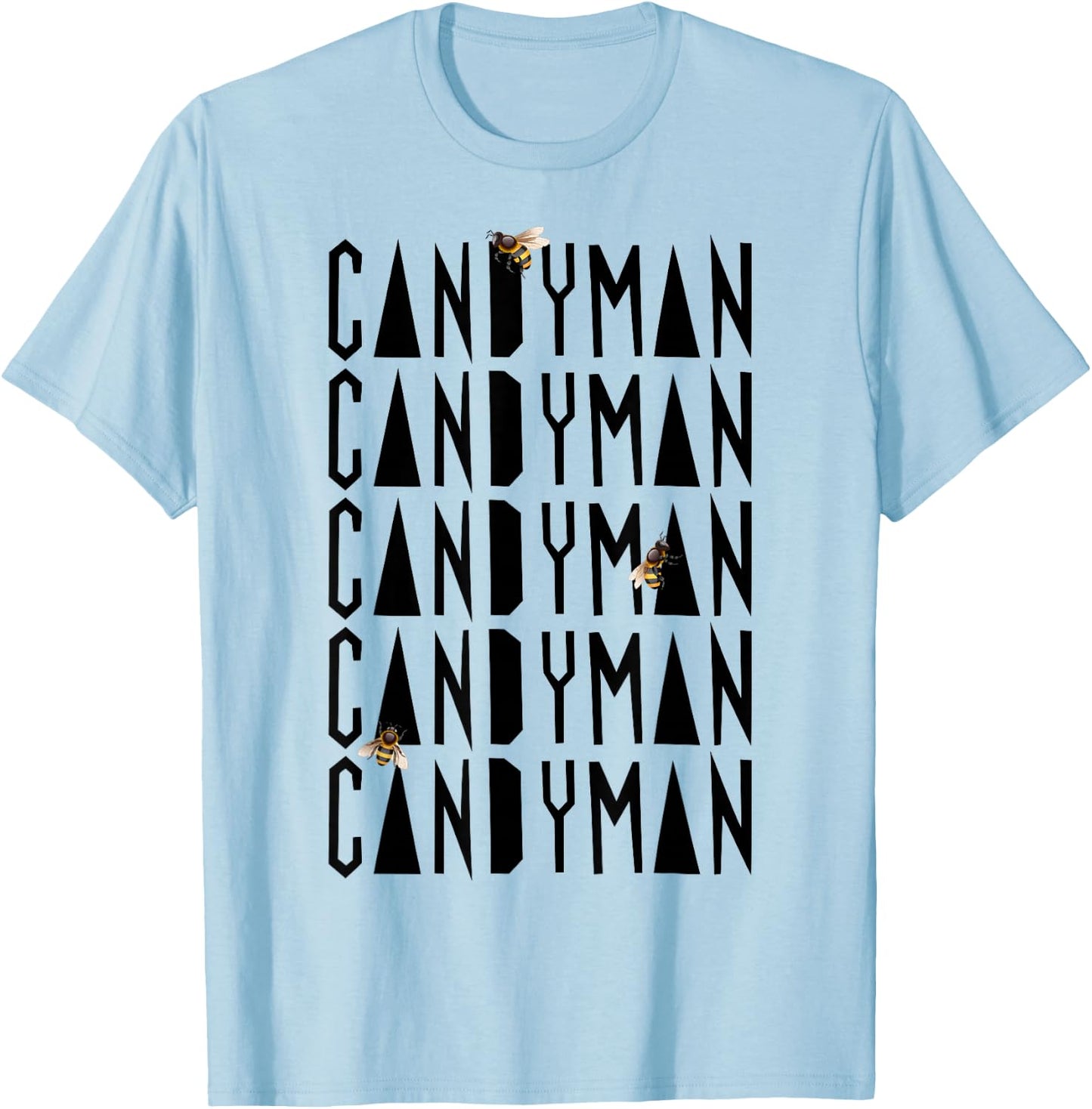 Candyman Bees Funny Urban Legend Scary Halloween T-Shirt - T-Shirt | Light Blue