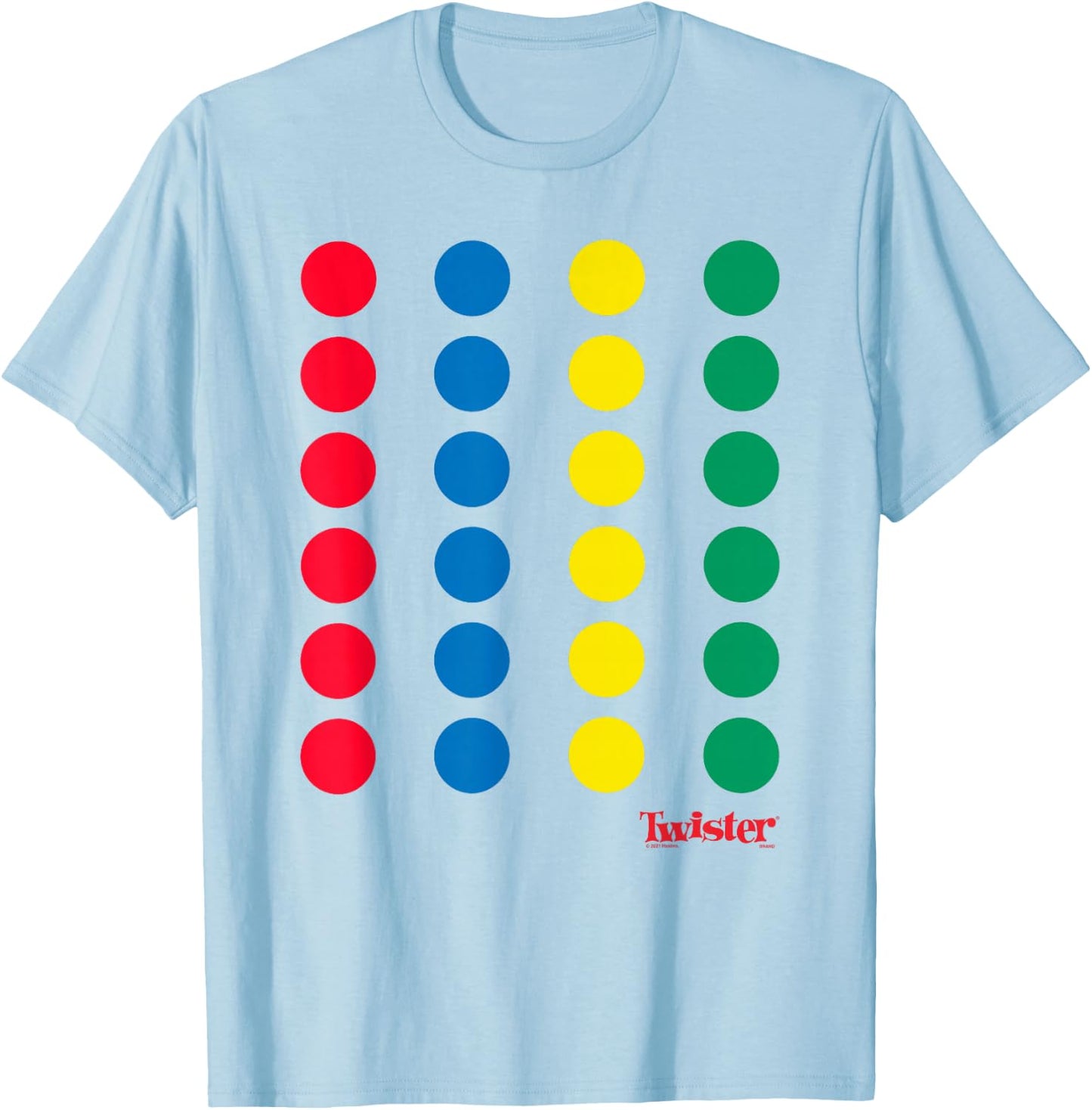 Twister Halloween Twister Board Costume T-Shirt - T-Shirt | Light Blue