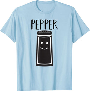 Best Friend Couple Set T-Shirt - T-Shirt | Light Blue