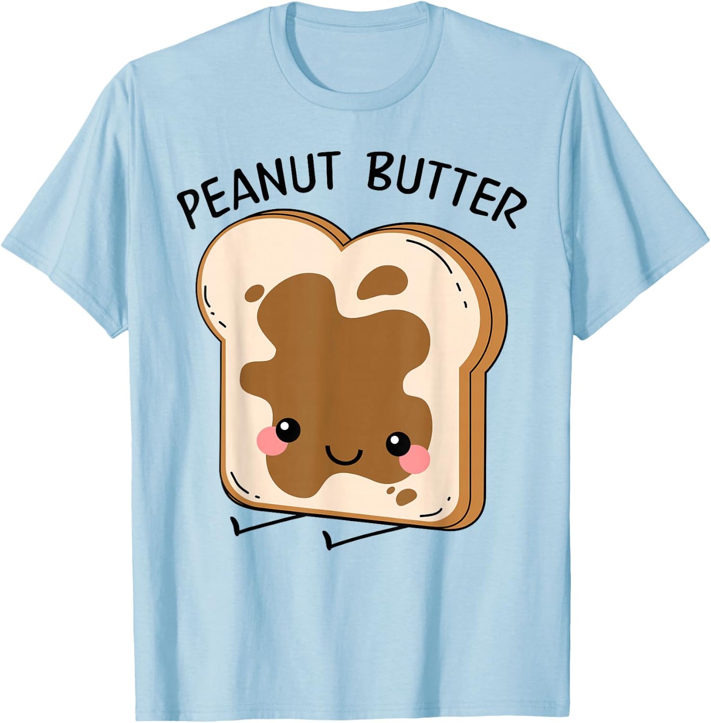 Peanut Butter Matching Halloween Costume Set DIY Jelly Shirt T-Shirt - T-Shirt | Light Blue