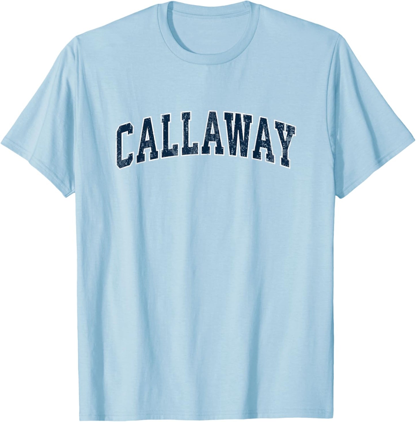 Callaway Florida FL Vintage Sports Design Navy Design T-Shirt - T-Shirt | Light Blue