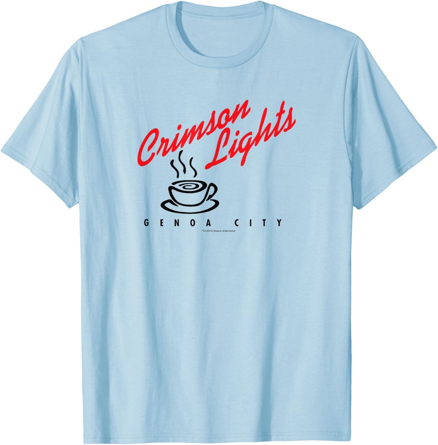 The Young and the Restless Crimson Lights T-Shirt - T-Shirt | Light Blue