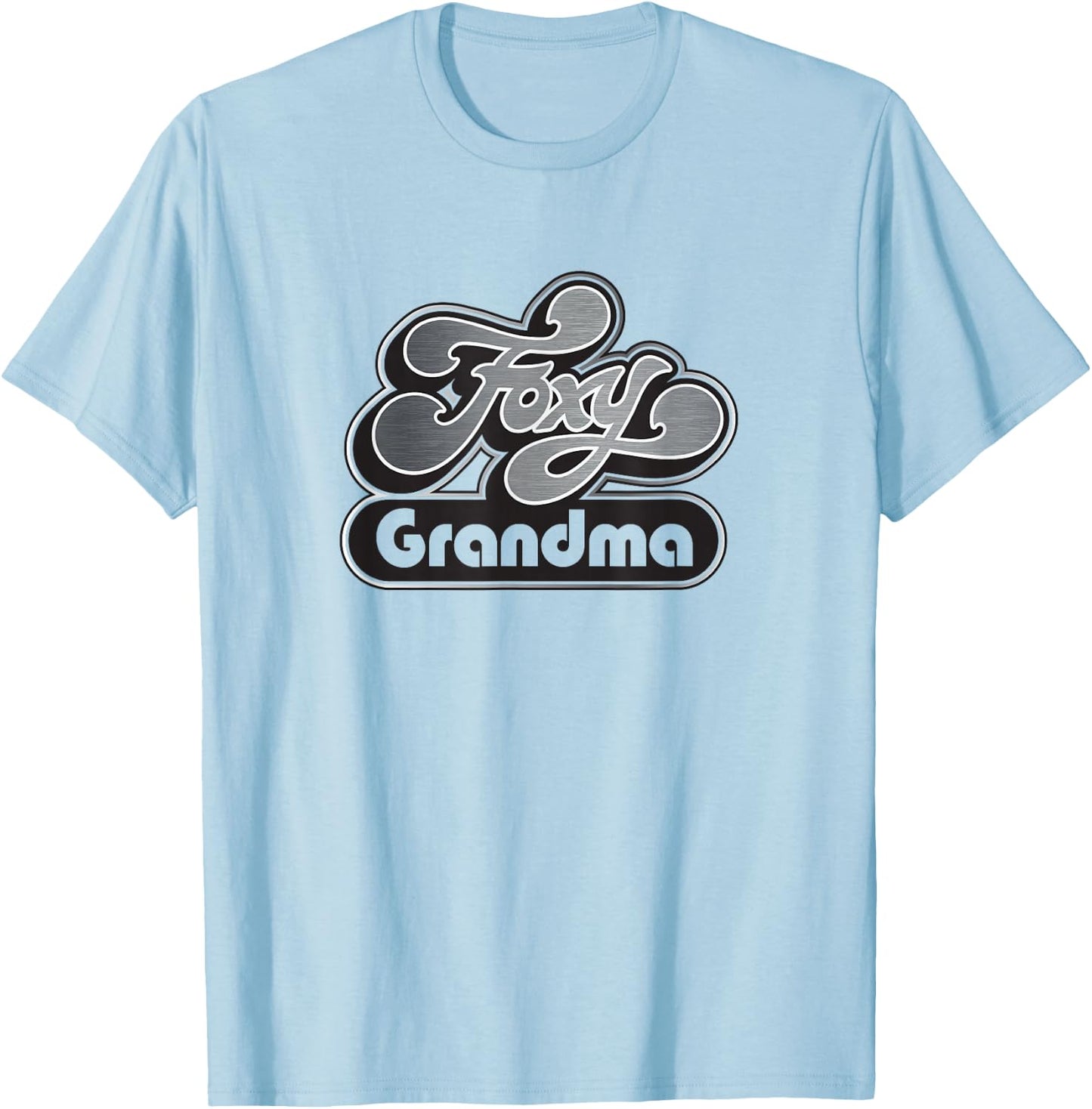 Foxy Grandma Funny Gift your grandmother T-Shirt - T-Shirt | Light Blue