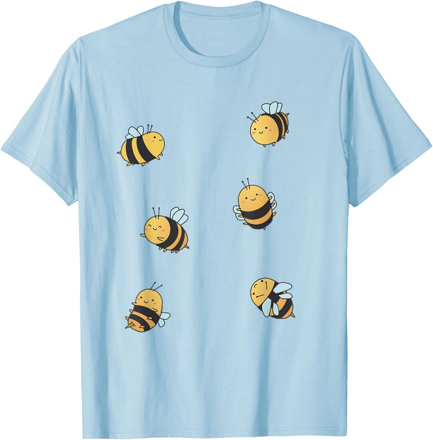 Children Wild Bee I Kids Bumble Bee I Bee Small T-Shirt - T-Shirt | Light Blue