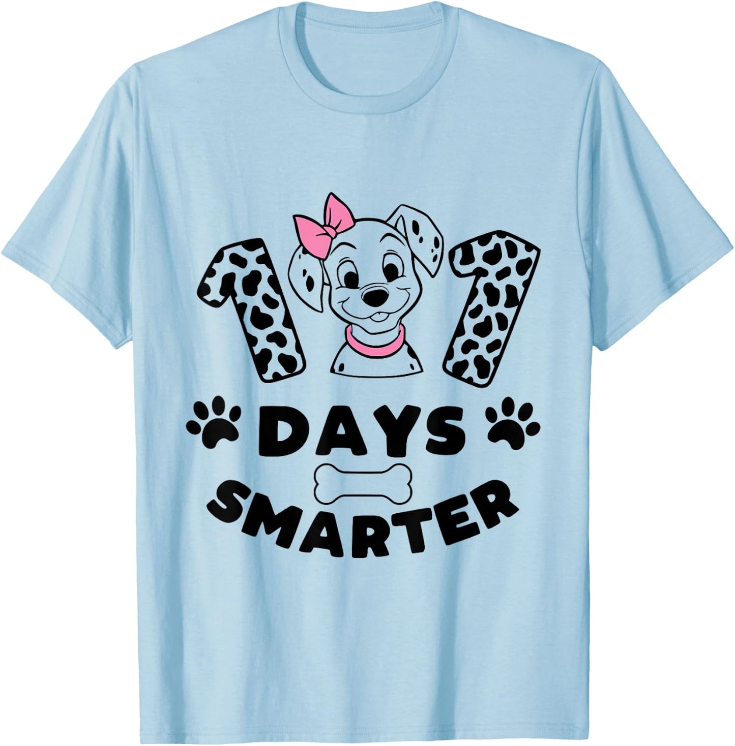 100th Day Of School 101 Days Smarter 100 for Boys Girls Kids T-Shirt - T-Shirt | Light Blue