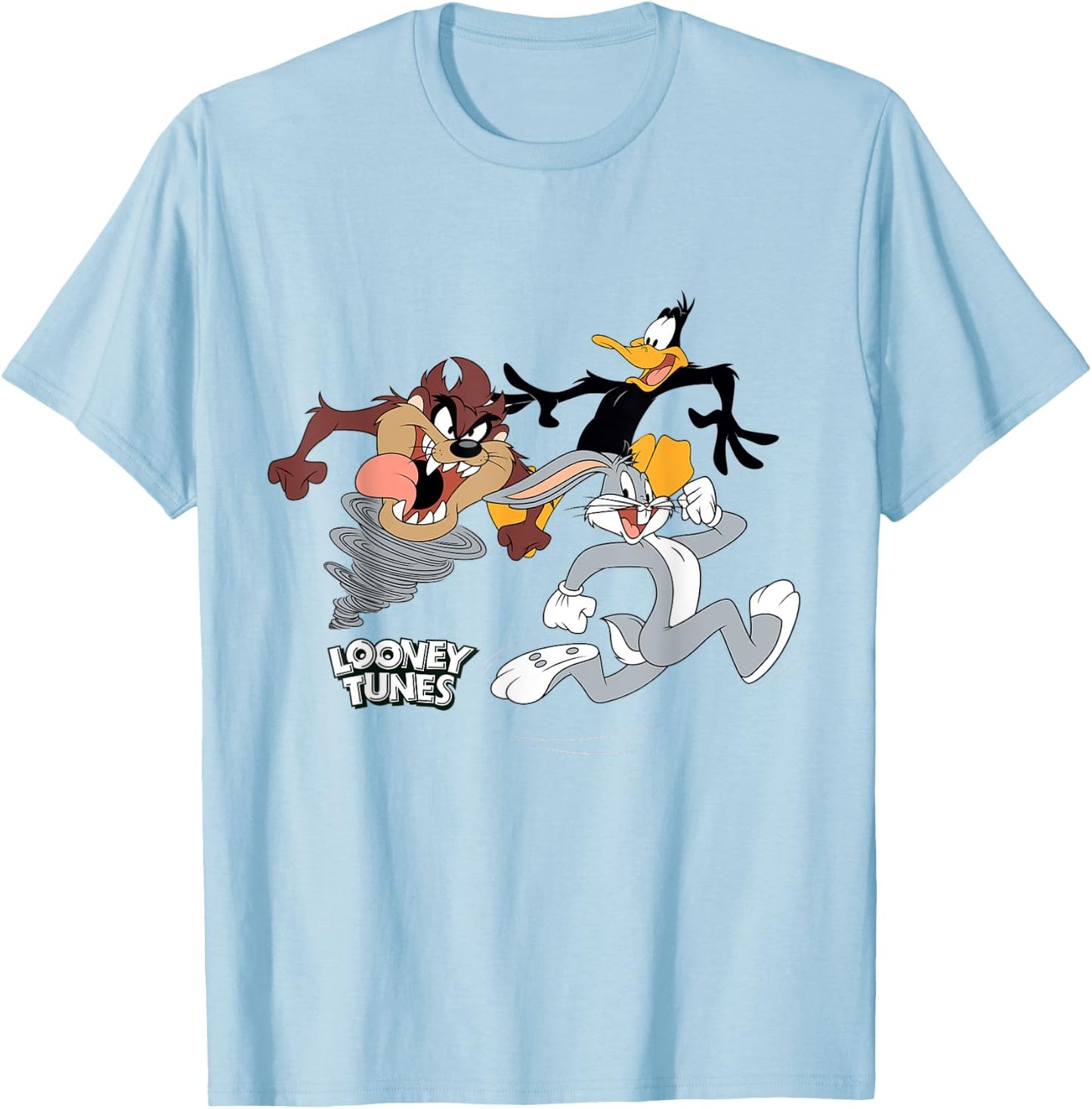 Trio Bugs Daffy Taz T-Shirt - T-Shirt | Light Blue