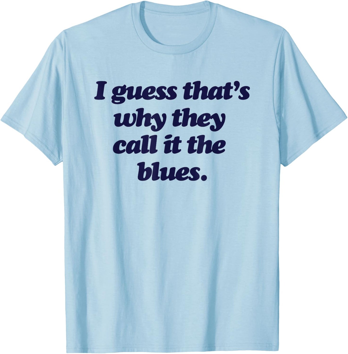 Elton John Official Why They Call It The Blues T-Shirt - T-Shirt | Light Blue