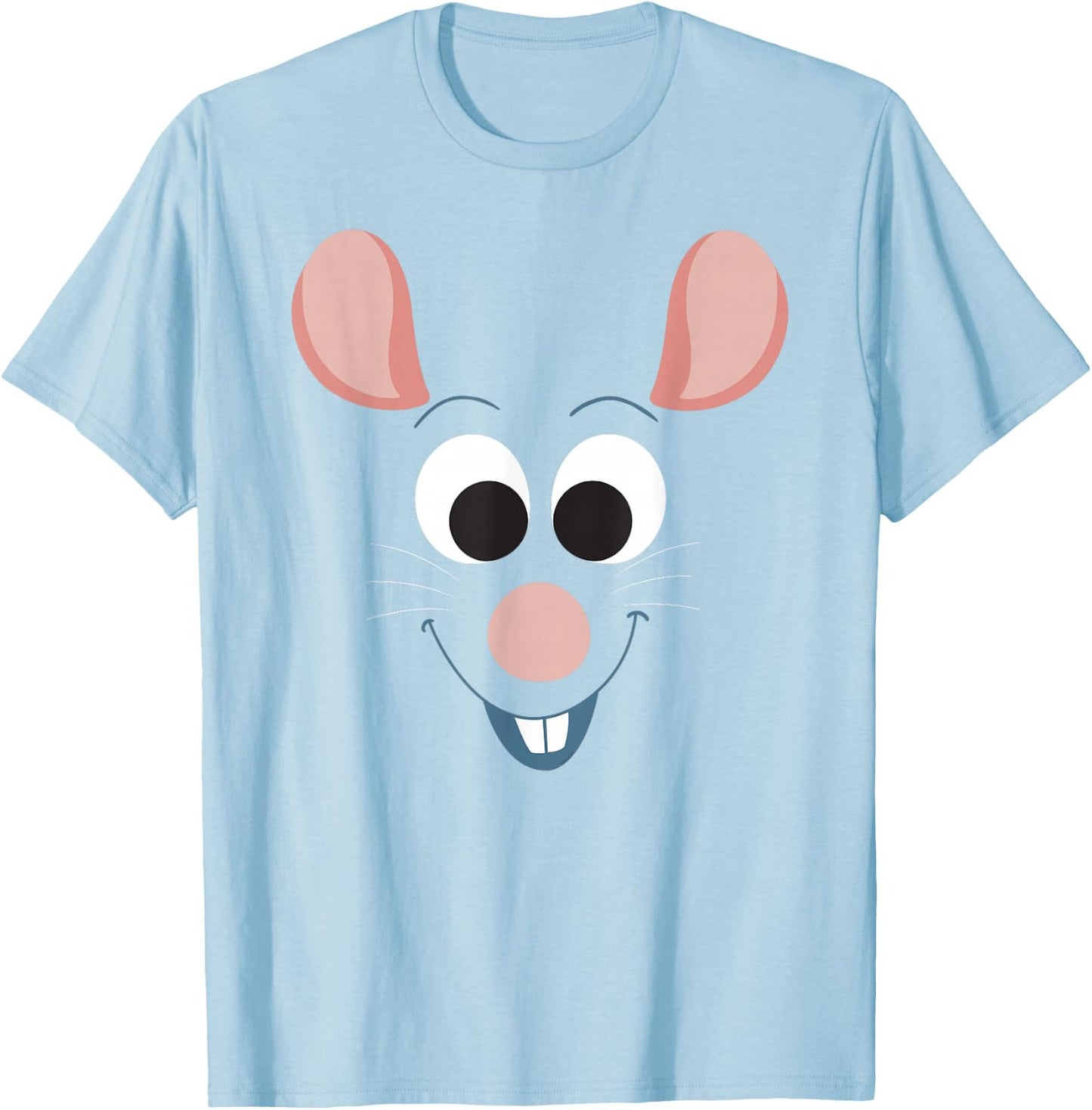 Disney Pixar Ratatouille Remy Character Face T-Shirt - T-Shirt | Light Blue