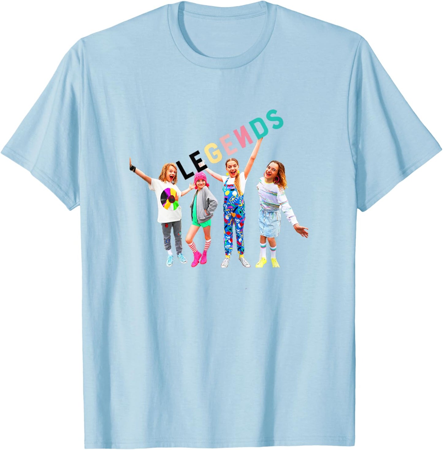 Norris Nuts Merch Legends The Norris Nuts T-Shirt - T-Shirt | Light Blue