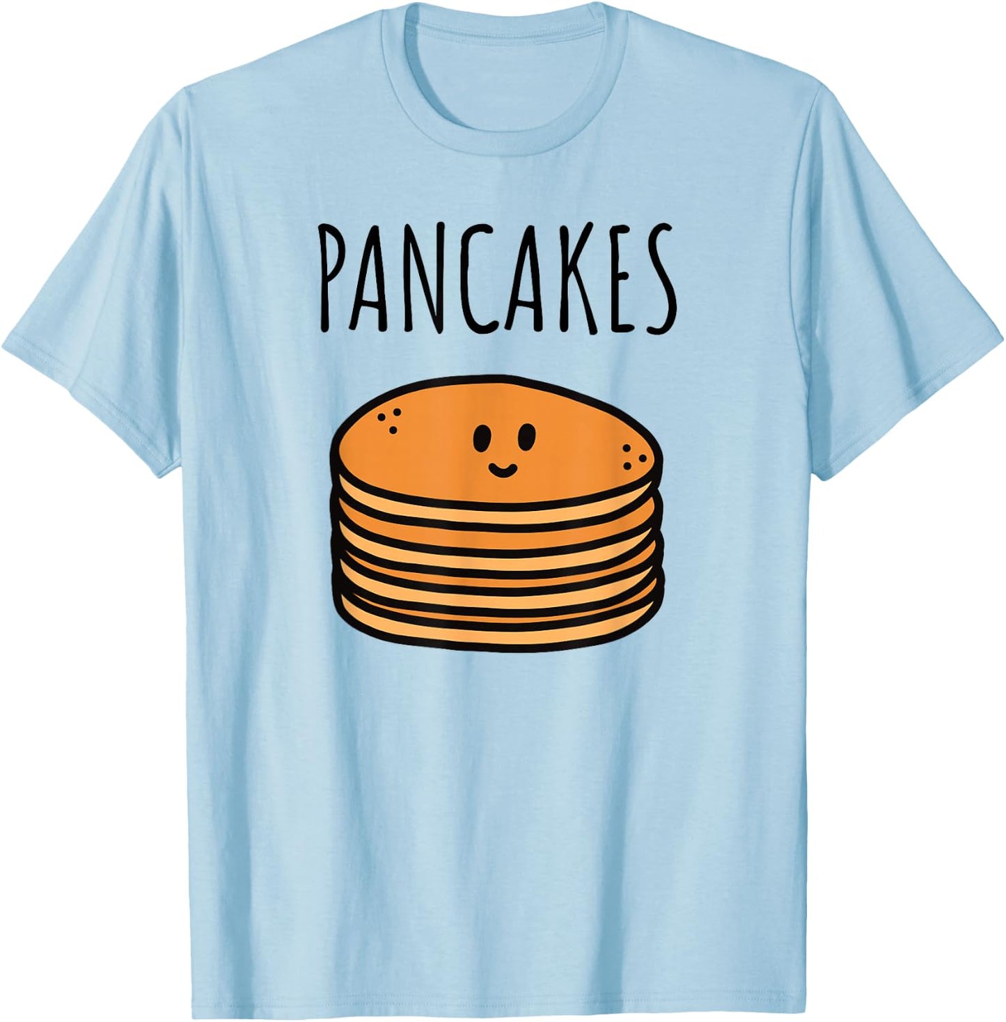 Pancakes Syrup Matching Couple Costume BFF Halloween Funny T-Shirt - T-Shirt | Light Blue