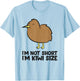 Im Not Short Funny Kiwi Bird T-Shirt - T-Shirt | Light Blue